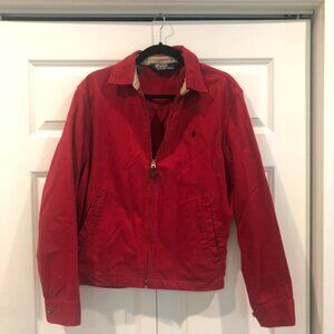 Vintage 100% Cotton Red Ralph Lauren Jacket